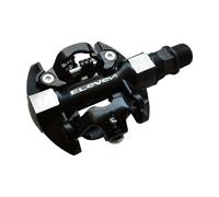 Paia pedali MTB a sgancio SPD in alluminio nero Eleven