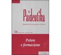 Paideutika. Vol. 14: Potere e formazione
