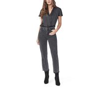 PAIGE Sarah Straight Ankle Undne Hem Priscilla Destructed Taglia: 25 | Jeans straight fit Outlet | Donna |