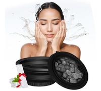 PAIKIUU Ciotola pieghevole per il viso, ciotola per il bagno di ghiaccio facciale per il viso a immersione fredda Lavabo pieghevole per alleviare l'acne, stimolazione del nervo vago e restringimento