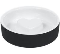 Paikka Ciotola Slow Feed in Ceramica Nera XS Ø 13 cm per Cani di Piccola Taglia