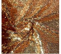 Paillettes 3 mm tessuto scintillante glitter paillettes ORO su paillettes NER...