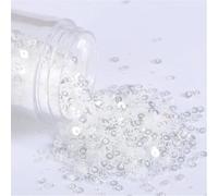 paillettes, 4000 pezzi/lotto di paillettes sciolte da 2 mm adatte for cucire accessori artigianali for matrimoni(Clear Crystal)