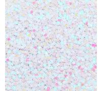 Paillettes a forma di stella in PVC da 30 g/borsa, 3,0 mm, glitter colorati, sciolti, per decorazioni fai da te per nail art, accessori per capelli, bellezza, trucco, bianco, 3,0 mm