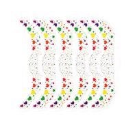 Paillettes Brillanti - Adesivi Cosmetici - 6 Pezzi Con Disegni Creativi Di Stelle E Cuori Per Feste Concerti Riunioni Spettacoli Quotidiani Festival Ed Eventi