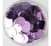 paillettes, For cucito, artigianato for matrimoni, accessori fai da te for donne(Light purple,20mm 10g 90pcs)