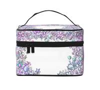 Paillettes glitterate a forma di cuore scintillanti e carine, Borsa per il trucco Borsa per cosmetici Borsa da viaggio portatile da viaggio Astuccio per matite