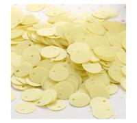 Paillettes in plastica 240 pezzi dimensione 1 cm paillettes mestiere di cucito con foro laterale ciondolo danza del ventre accessori fai da te(Color 9)