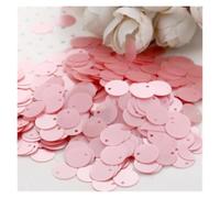 Paillettes in plastica 240 pezzi dimensione 1 cm paillettes mestiere di cucito con foro laterale ciondolo danza del ventre accessori fai da te(Color 11)