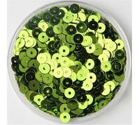 paillettes, Paillettes piatte rotonde sciolte, adatte for cucito, artigianato, accessori for costumi fai da te(ArmyGreen,5mm 10g)