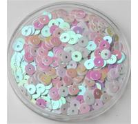paillettes, Paillettes piatte rotonde sciolte for cucito, artigianato, decorazioni for matrimoni, indumenti, cappellini for scarpe, accessori fai da te(AB White,6mm)