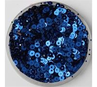 Paillettes per il fai da te, Paillettes for Creare E Cucire 3-6mm Multicolor 10g(Blue,3mm 3000pcs 10g)