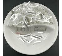 Paillettes sciolte trasparenti da 20 g, per lavori di cucito, accessori fai da te per indumenti da donna/bambino, striscia da 3 x 13,0 mm