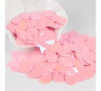 Paillettes sfuse, Paillettes rotonde piatte rosa da 3 mm a 30 for lavori artigianali, cucito e decorazioni fai te(15mm ab pink)
