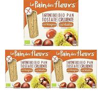 Pain Des Fleurs Tartine Riso Castagna, 150g (Confezione da 3)
