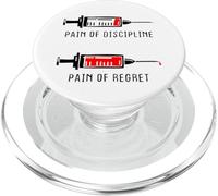 Pain Of Disciplina Regret Motivazione Crescita Personale PopSockets PopGrip per MagSafe