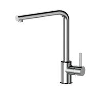 PAINI, 78CR591A90P3PA, Rubinetto Miscelatore Monocomando, Canna Girevole 360°, Canna Alta, Cromo