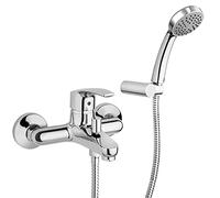 Paini Atomix miscelatore vasca esterno con kit doccia D1CR105