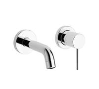 Paini COX Miscelatore Lavabo a Muro Bocca Interasse 190mm Cromato