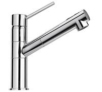 Paini COX Miscelatore Lavello Doccetta Estraibile Doppio Getto Cromato