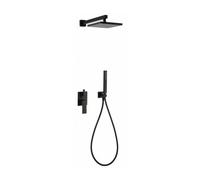 Paini Dax set doccia nero miscelatore con deviatore doccetta e soffione OFFERTA