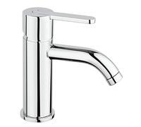 Paini - Gaia 211 Rubinetto Miscelatore Bagno Monocomando con Scarico Automatico per Lavabo, finiture Cromate e brillanti, Design accattivante, interamente prodotto e lavorato in Italia