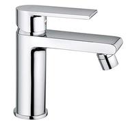 ✔️Paini Ghibli Miscelatore"Bidet con Snodo Orientabile" Piletta Clic Clac 1"1/4 Monoforo Cromato + Piletta + Flessibili✔️