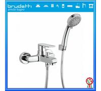 Paini GHIBLI Miscelatore Vasca con Doccia e Duplex Cromato Accessori Inclusi