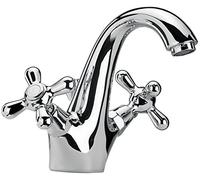 Rubinetto miscelatore per bagno PAINI LIBERTY lavabo con scarico tappo