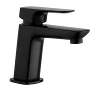 Monocomando lavabo nove nero con scarico automatico Paini