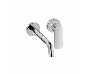 Paini Nove Miscelatore monocomando Lavabo A Parete 2 Fori Cromato 09CR208