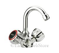 PAINI RUBINETTO ARNO MONOFORO BIDET CON BOCCA TUBO ORIENTABILE - MOD.37CR251