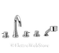 PAINI RUBINETTO COX - GRUPPO BORDO VASCA COMPLETO - MOD.78CR109