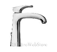 PAINI RUBINETTO LADY - MISCELATORE MONOFORO LAVABO, SCARICO - MOD.89CR211