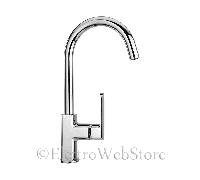 PAINI RUBINETTO OVO - MISCELATORE MONOFORO LAVELLO CON BOCCA ALTA - MOD.86CR572