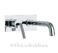 PAINI RUBINETTO PIXEL NEW - MISCELATORE LAVABO A MURO - MOD.81CR208PNEW