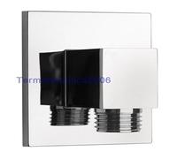 Paini Shower Line 50CR503PQ Presa Acqua Quadra a Parete da 1/2” x 1/2”