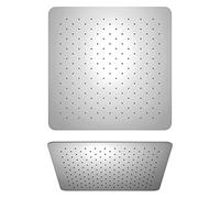 Paini Soffione Doccia 25x25cm Quadrato Ultrapiatto Anticalcare in Acciaio Inox