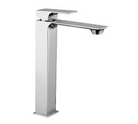 Paini VENTI Miscelatore Lavabo Alto Cromato + Piletta Clic-Clac e Flessibili (V2CR211LLSR)