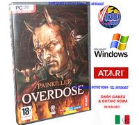 PAINKILLER OVERDOSE PC DVD GIOCO WINDOWS NUOVO PC @ @ @