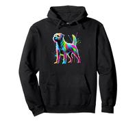 Paint Art Border Terrier Border Terriers Felpa con Cappuccio