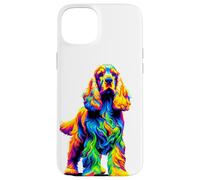 Paint Art English Cocker Spaniel Spaniels Custodia per iPhone 15 Plus