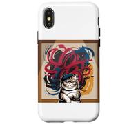 Paint Art Exotic Shorthair Artist Persian Painter Custodia per iPhone X/XS