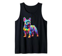 Paint Art French Bulldog Frenchie Bulldogs Canotta