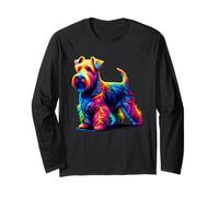 Paint Art Glen Of Imaal Terrier Wicklow Terrier Maglia a Manica