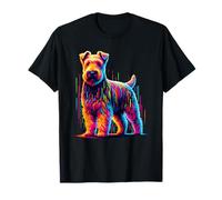 Paint Art Glen Of Imaal Terrier Wicklow Terrier Maglietta