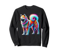 Paint Art Japanese Akita Inu Felpa