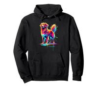 Paint Art Nova Scotia Duck Tolling Retriever Toller Felpa con Cappuccio