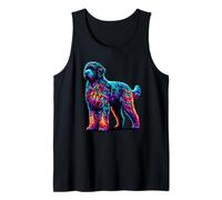 Paint Art Portuguese Water Dog Portie Canotta