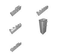 Paint Bottle Organizer Rack for Pegboard - Fits Vallejo Army Painter Citadel